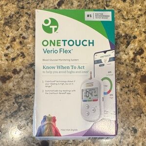 Verio Flex Blood Glucose Monitoring System - White